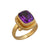 Alchemia Amethyst Adjustable Rope Ring | Charles Albert Jewelry