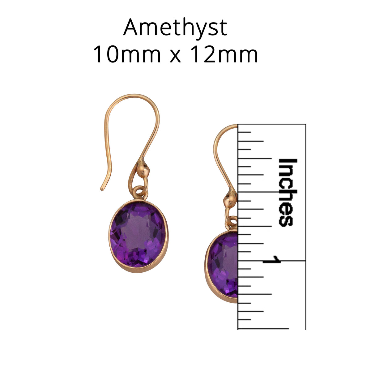 Alchemia Amethyst Drop Earrings | Charles Albert Jewelry
