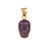 Alchemia Amethyst Extra Small Skull Pendant | Charles Albert Jewelry