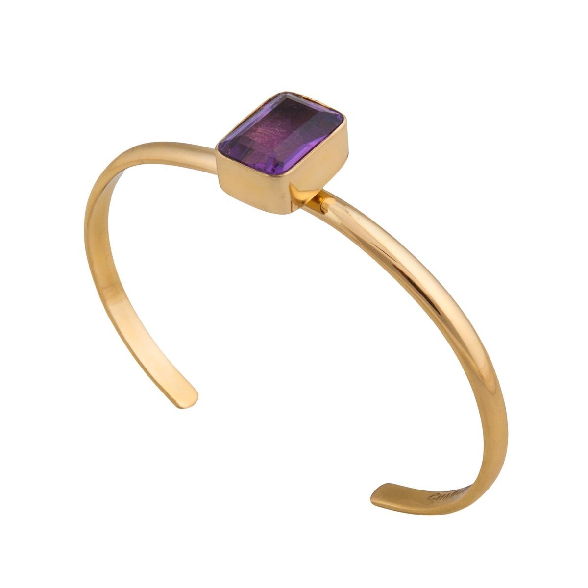 Alchemia Amethyst Mini Cuff | Charles Albert Jewelry