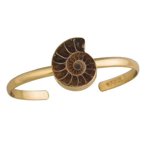 Alchemia Ammonite Mini Cuff | Charles Albert Jewelry