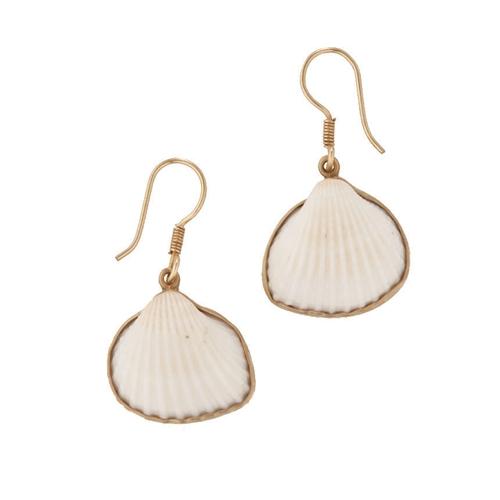 Alchemia Ark Shell Earrings | Charles Albert Jewelry