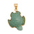 Alchemia Aventurine Sea Turtle Pendant | Charles Albert Jewelry