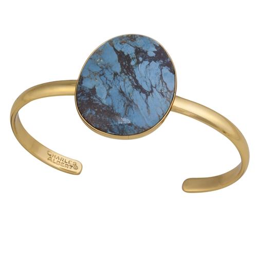 Alchemia Aztec Lapis Mini Cuff | Charles Albert Jewelry