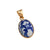 Alchemia Azure Blue Porcelain Pendant | Charles Albert Jewelry