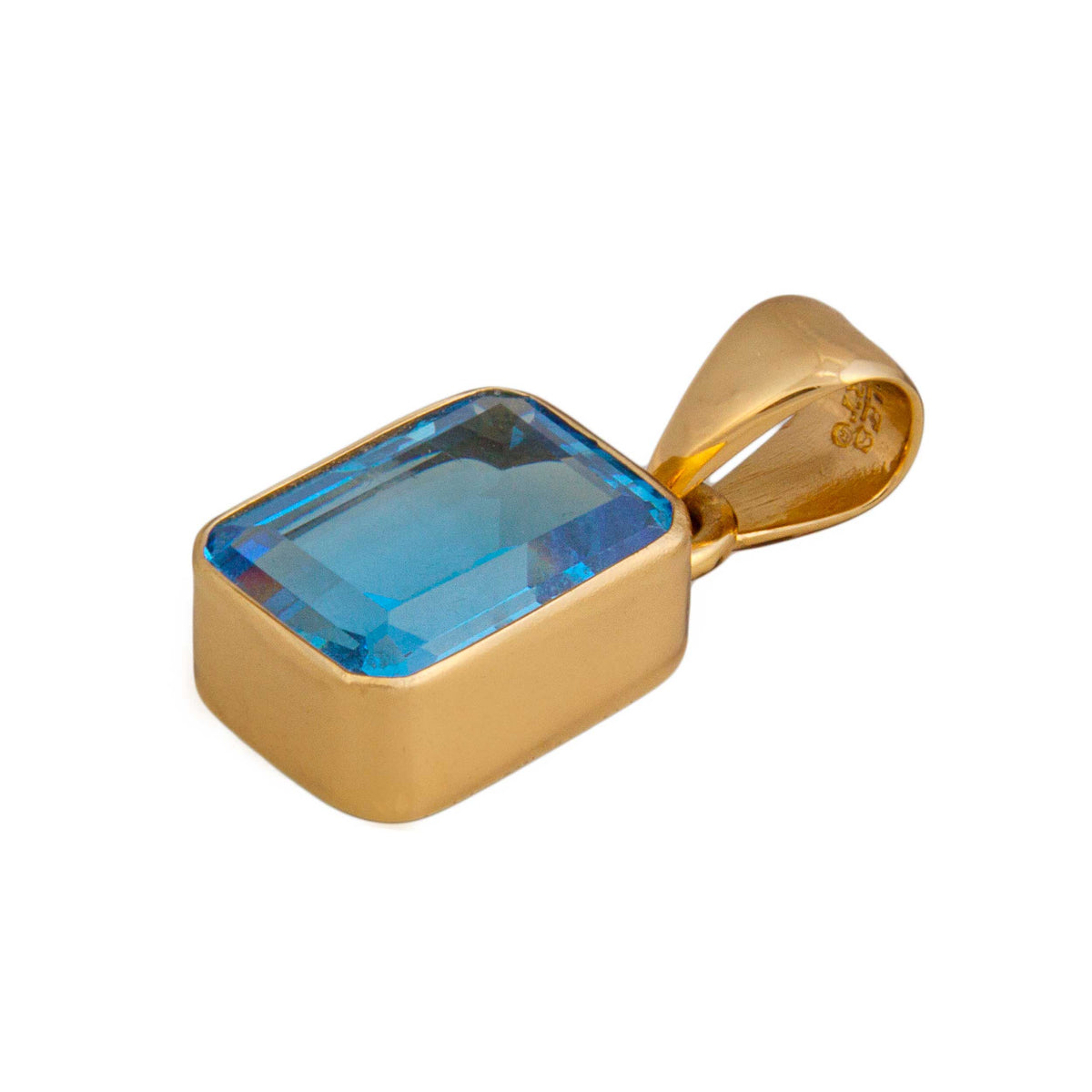 Alchemia Blue Topaz Pendant | Charles Albert Jewelry