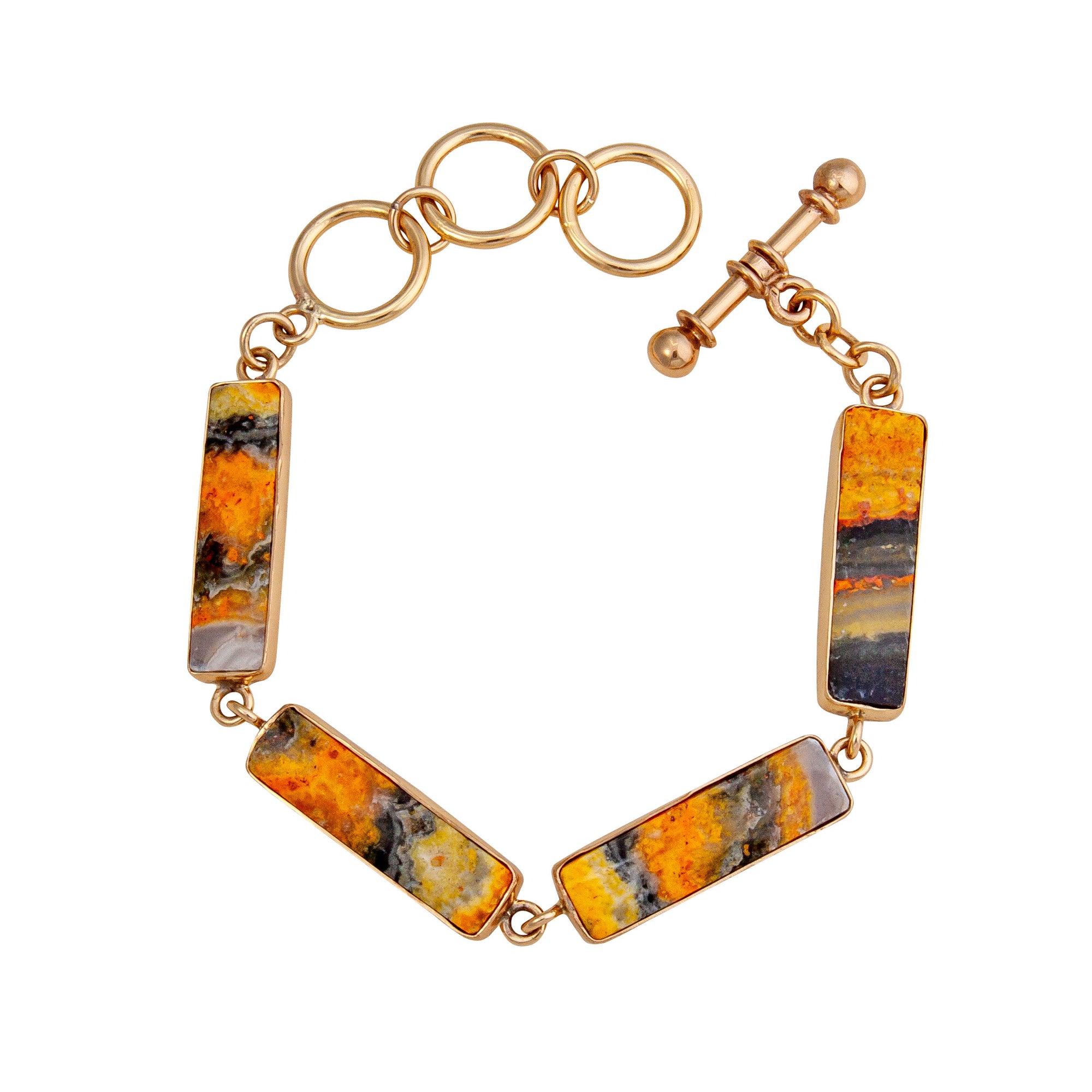 Alchemia Bumblebee Jasper Bracelet | Charles Albert Jewelry