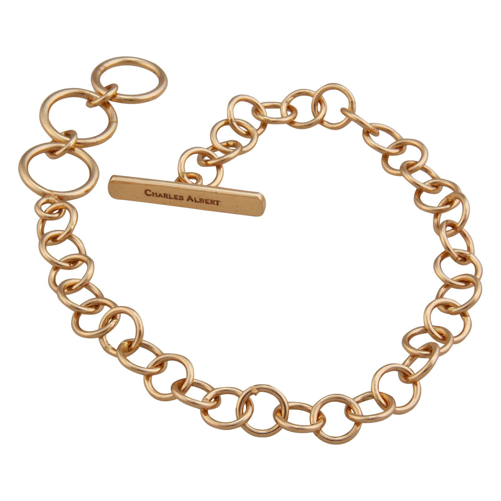 Alchemia Charmless Link Bracelet | Charles Albert Jewelry