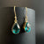 Alchemia Chrome Dioptase Drop Earrings | Charles Albert Jewelry