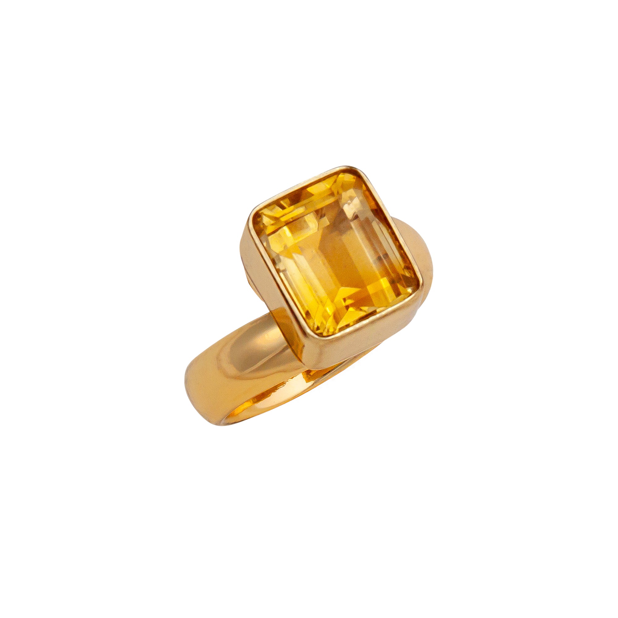 Alchemia Citrine Adjustable Ring | Charles Albert Jewelry