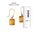 Alchemia Citrine Rectangle Drop Earrings | Charles Albert Jewelry