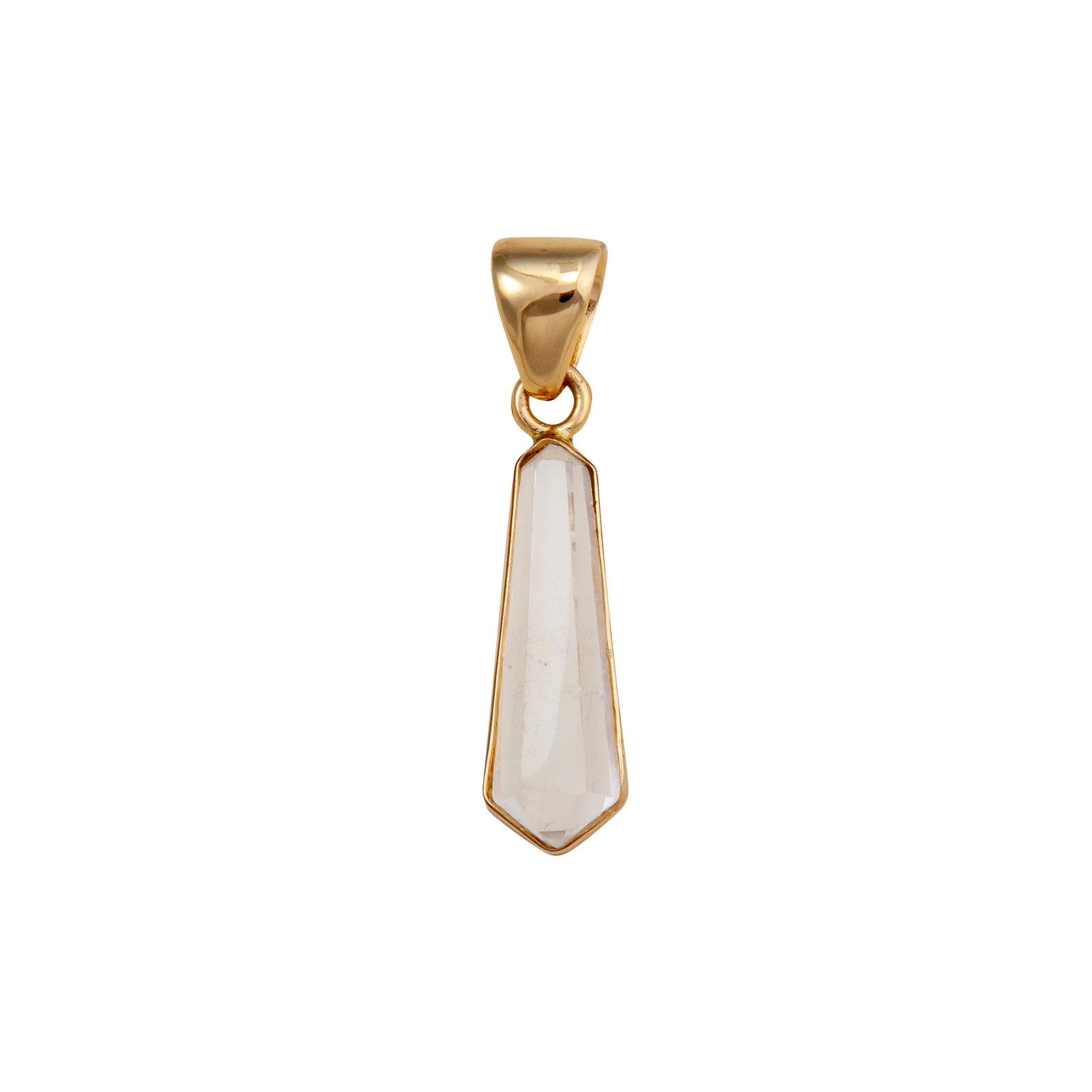 Alchemia Clear Quartz Point Pendant | Charles Albert Jewelry