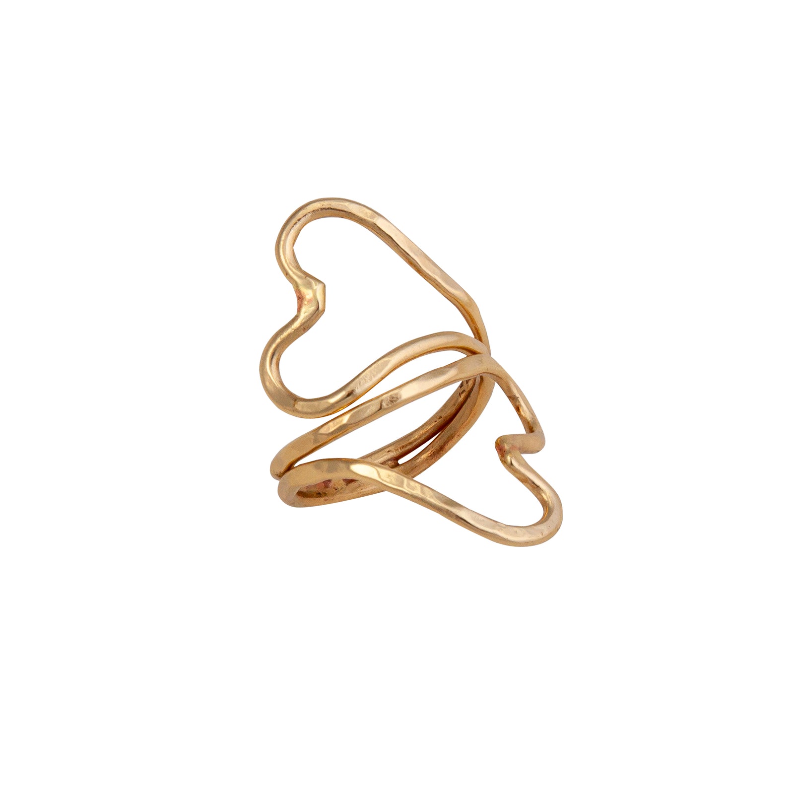 Alchemia Double Heart Ring | Charles Albert Jewelry