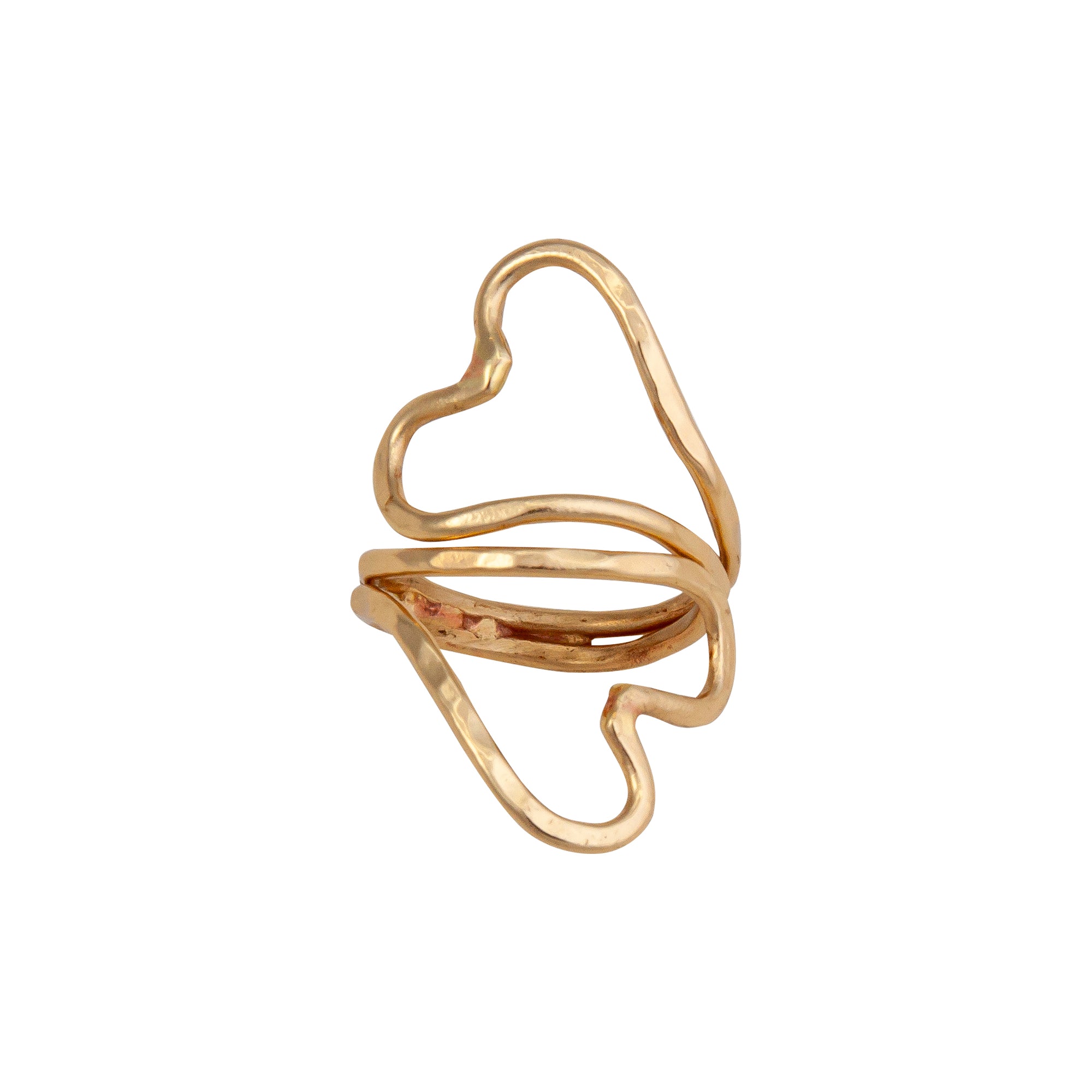 Alchemia Double Heart Ring | Charles Albert Jewelry