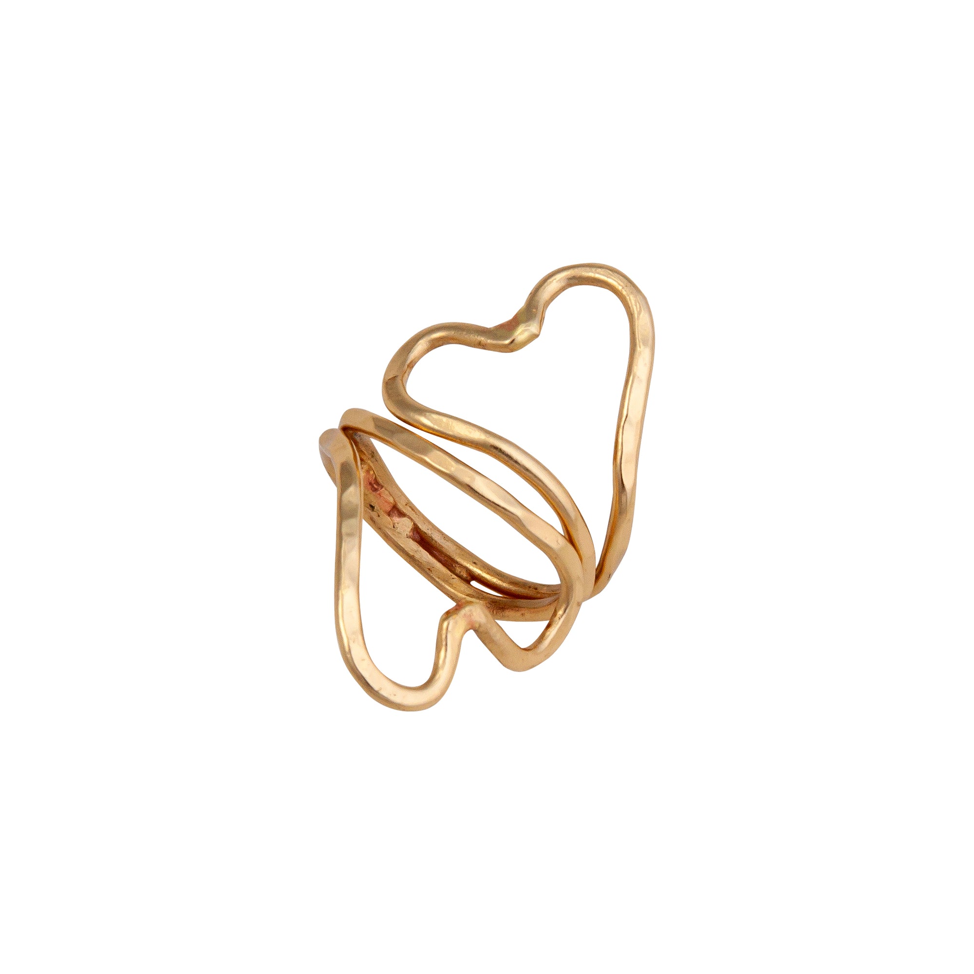 Alchemia Double Heart Ring | Charles Albert Jewelry