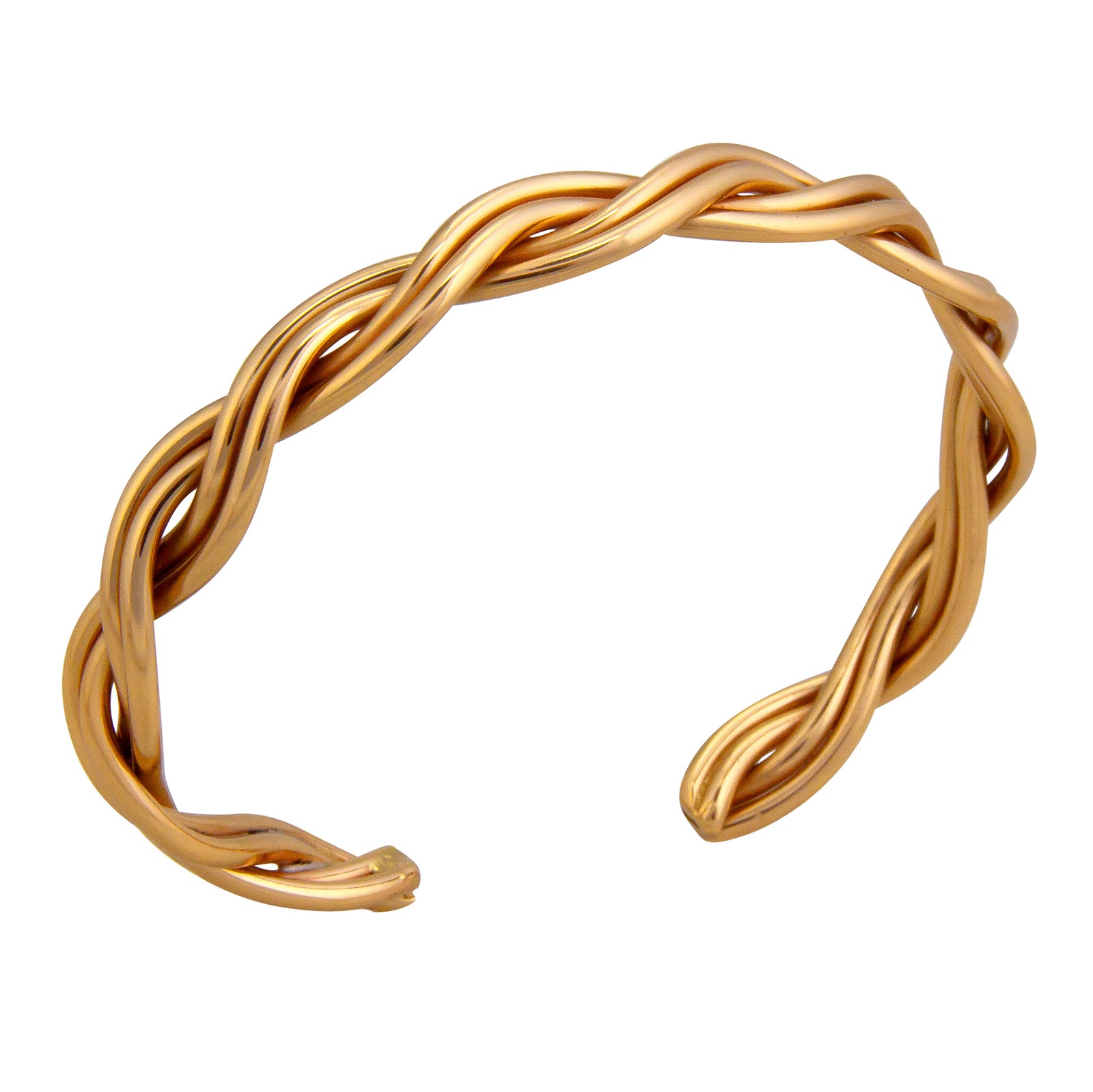 Alchemia Double Twist Adjustable Cuff | Charles Albert Jewelry