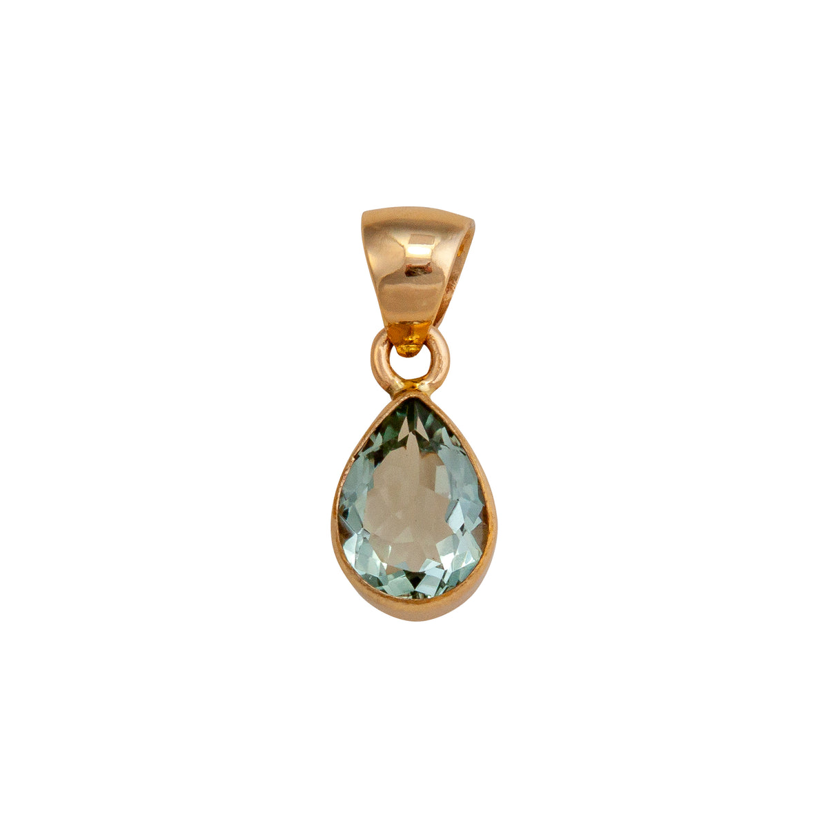 Alchemia Green Amethyst Teardrop Pendant | Charles Albert Jewelry