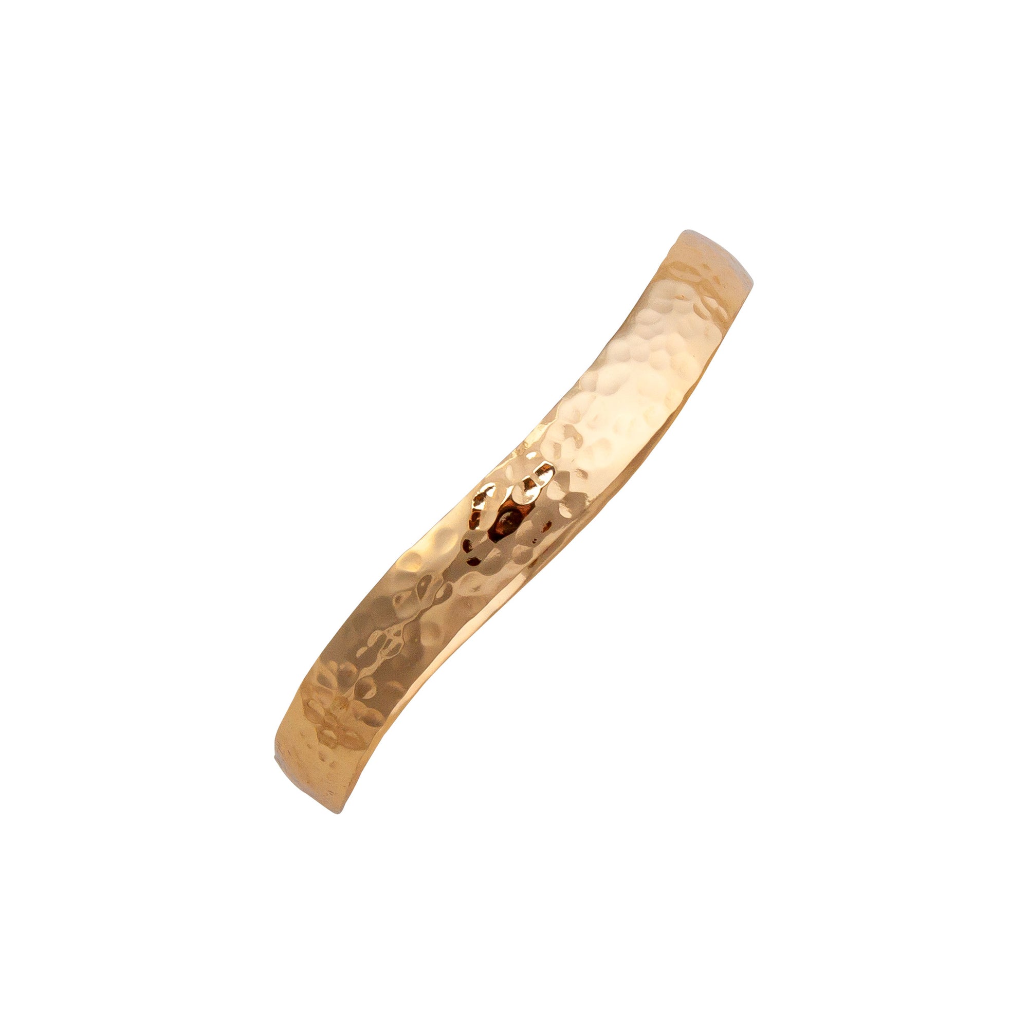 Alchemia Hammered Closed Bangle | Charles Albert Jewelry