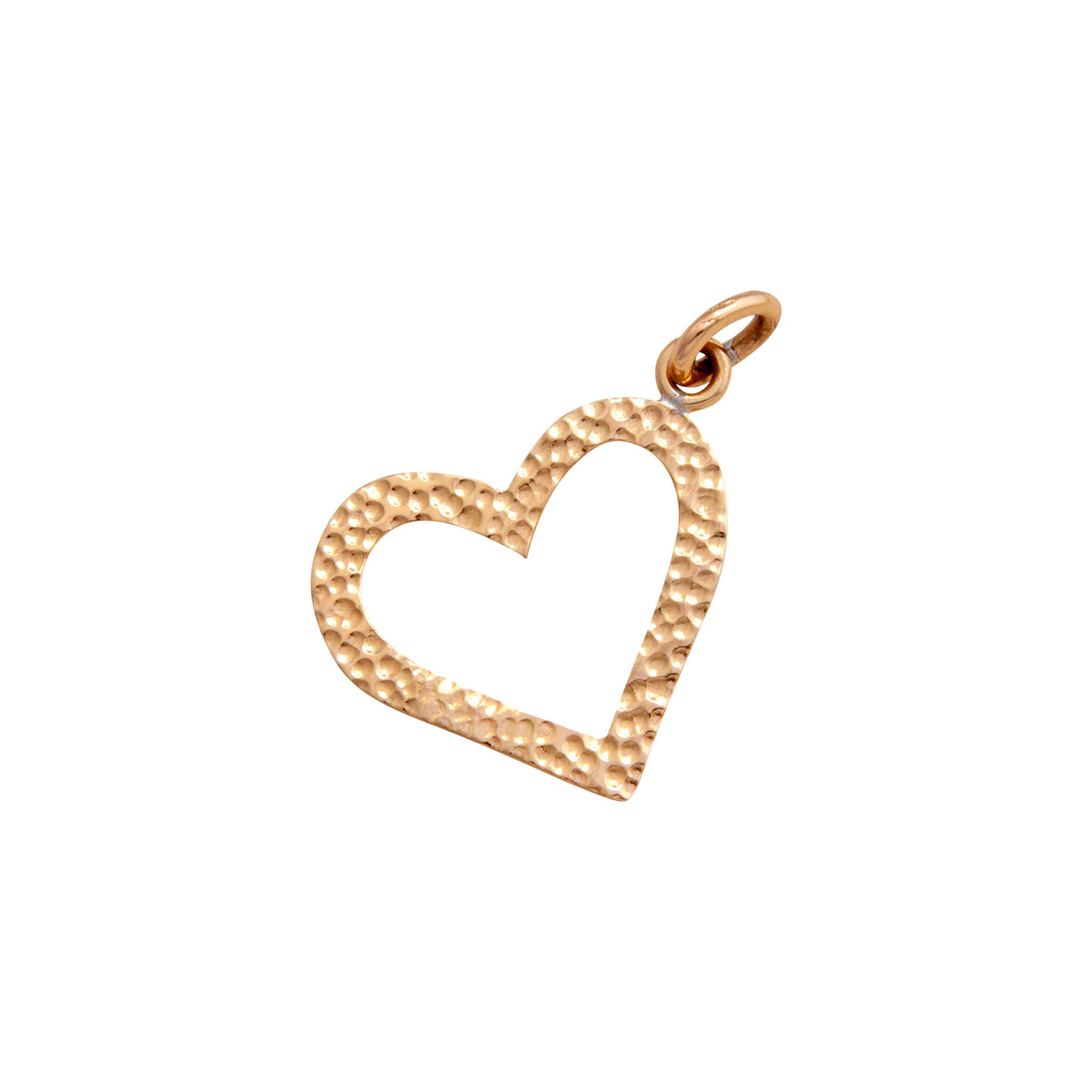 Alchemia Hammered Heart Pendant | Charles Albert Jewelry