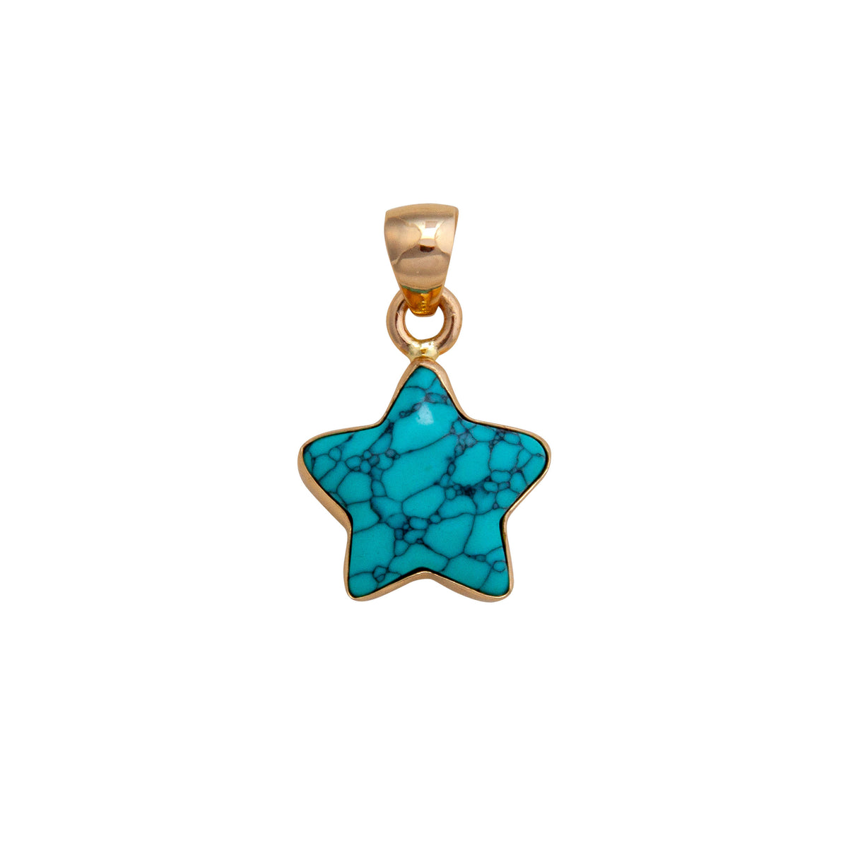 Alchemia Howlite Star Pendant | Charles Albert Jewelry