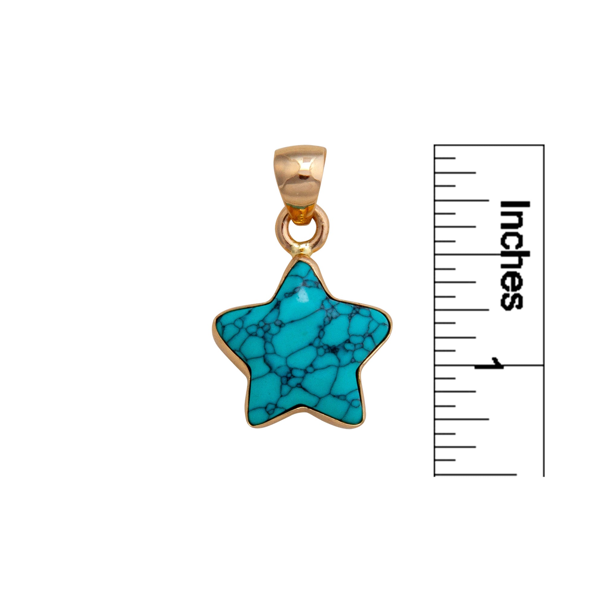 Alchemia Howlite Star Pendant | Charles Albert Jewelry