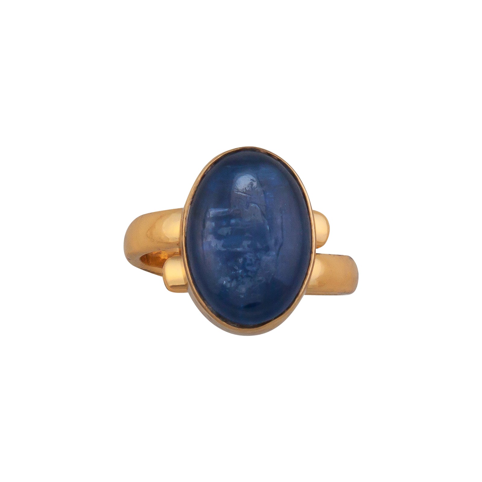 Alchemia Kyanite Oval Petite Adjustable Ring | Charles Albert Jewelry