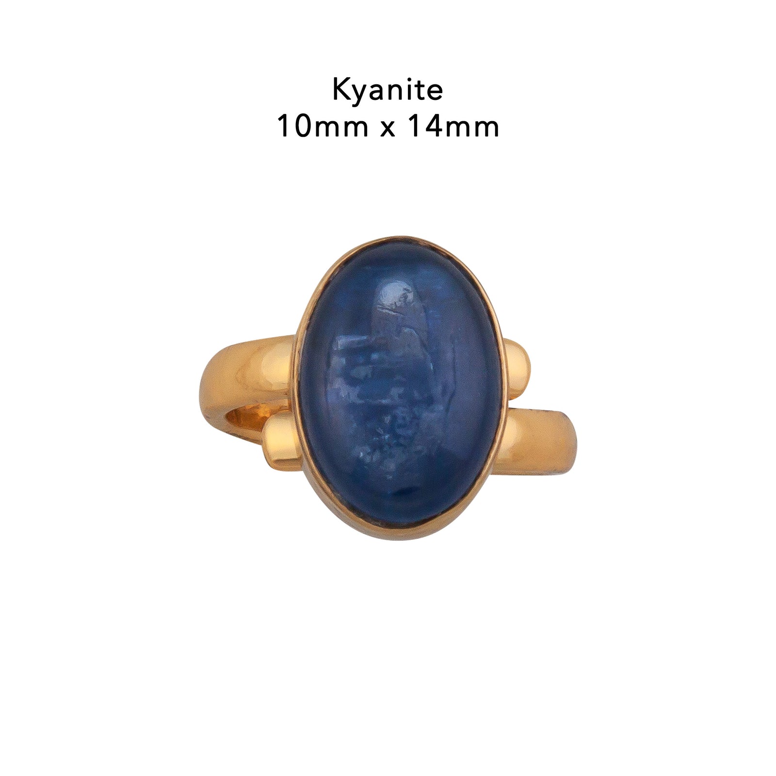 Alchemia Kyanite Oval Petite Adjustable Ring | Charles Albert Jewelry