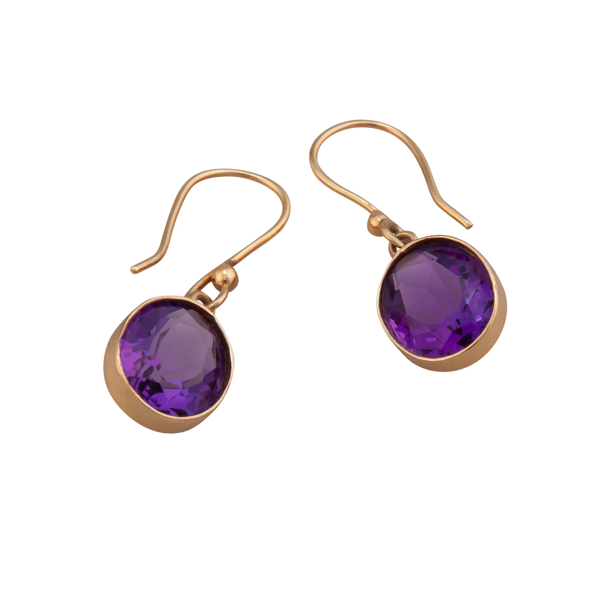 Alchemia Large Amethyst Drop Earrings | Charles Albert Jewelry