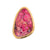 Alchemia Light Pink Jasper Adjustable Ring with Detailed Edge - Style #2 | Charles Albert Jewelry