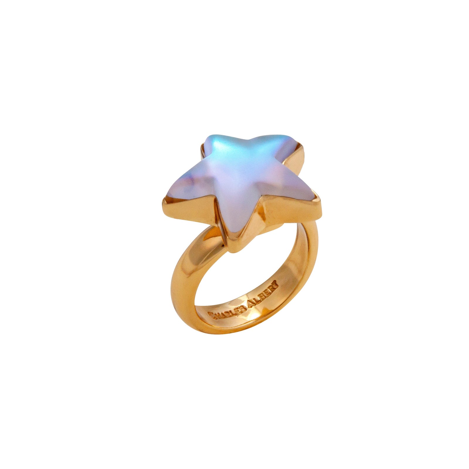 Alchemia Luminite Star Adjustable Ring | Charles Albert Jewelry