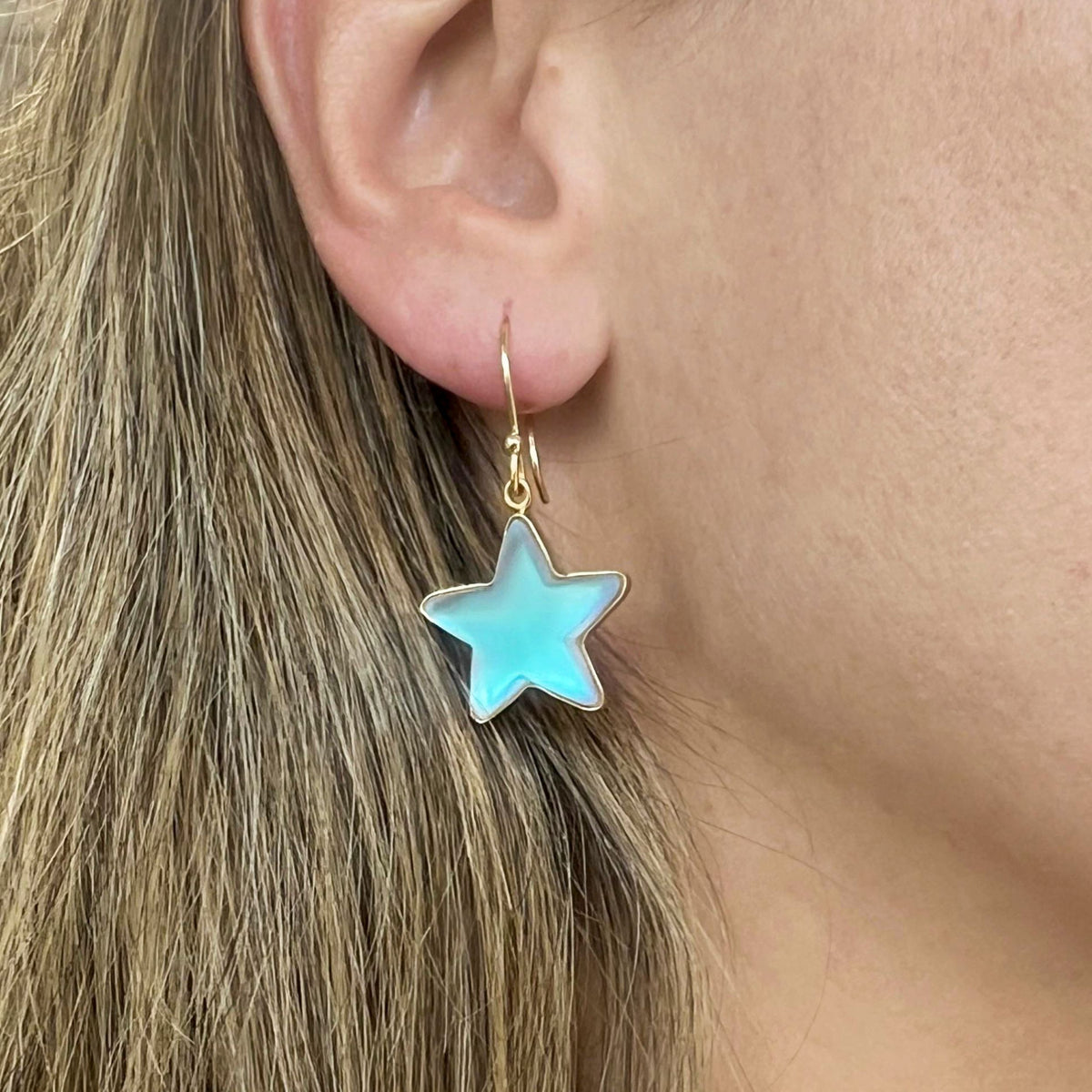 Alchemia Luminite Star Earrings | Charles Albert Jewelry