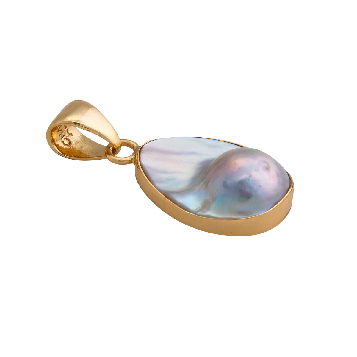 Alchemia Mabe Blister Pearl Petite Pendant | Charles Albert Jewelry