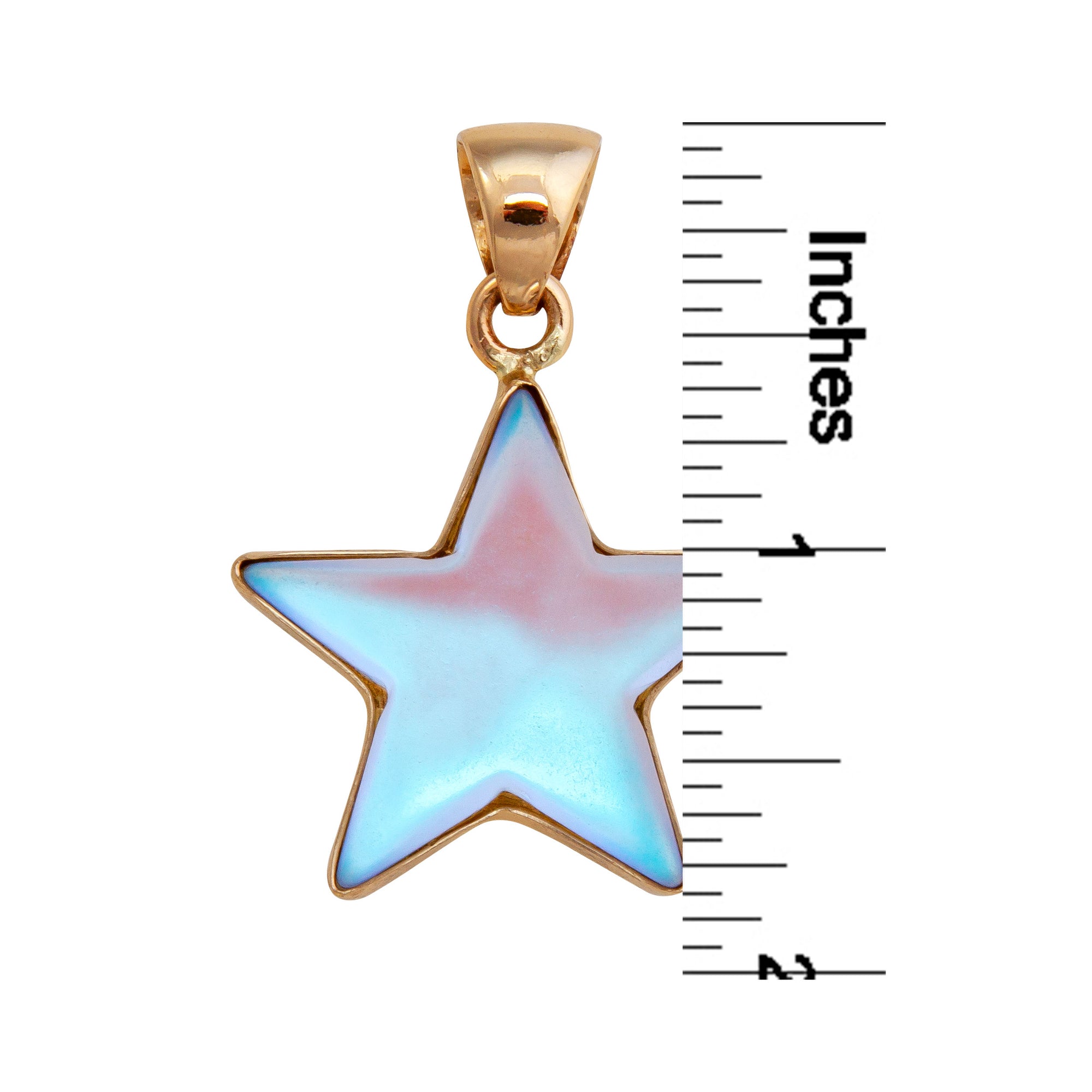 Alchemia Medium (30mm) Luminite Star Pendant | Charles Albert Jewelry