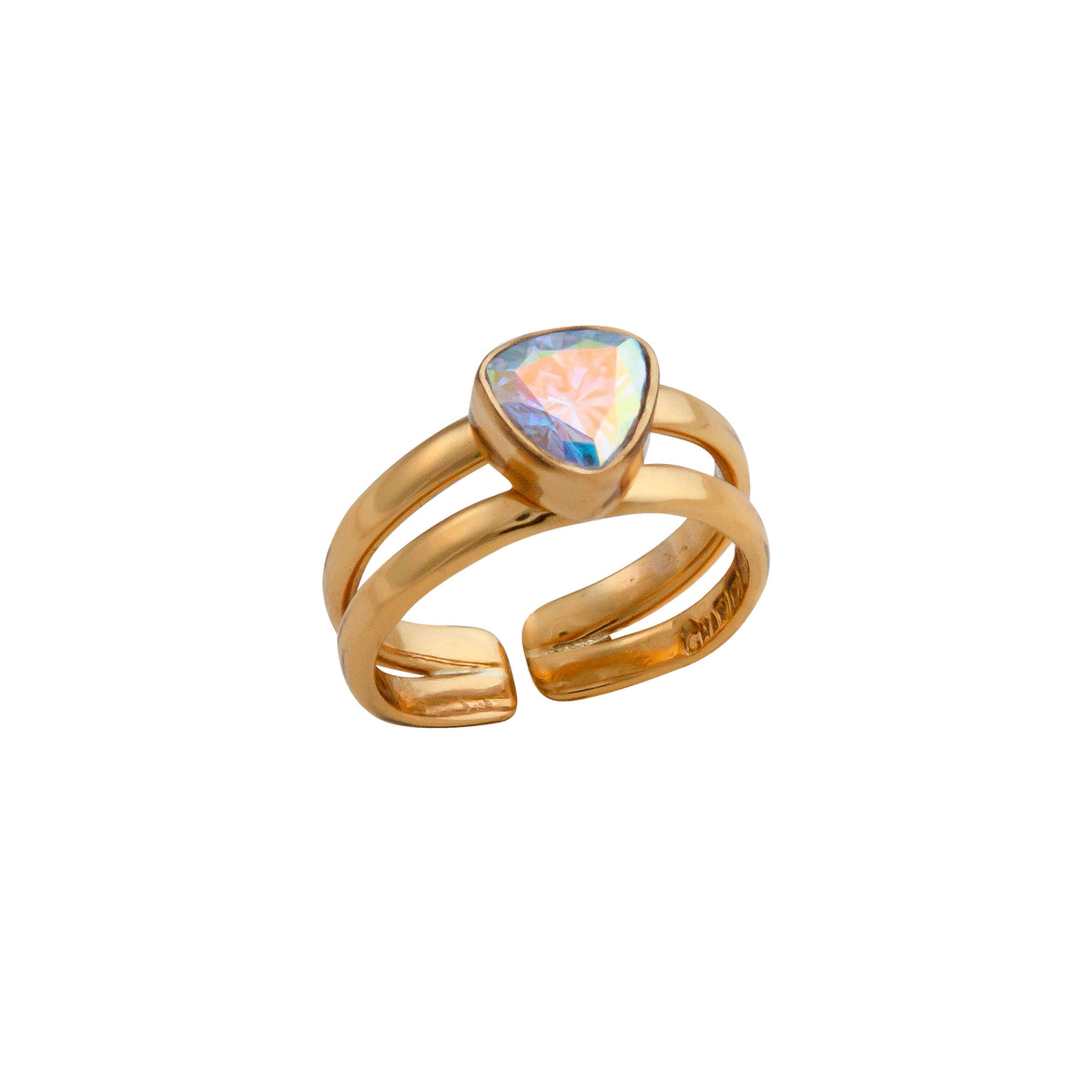 Alchemia Mercury Mist Cuff Ring | Charles Albert Jewelry