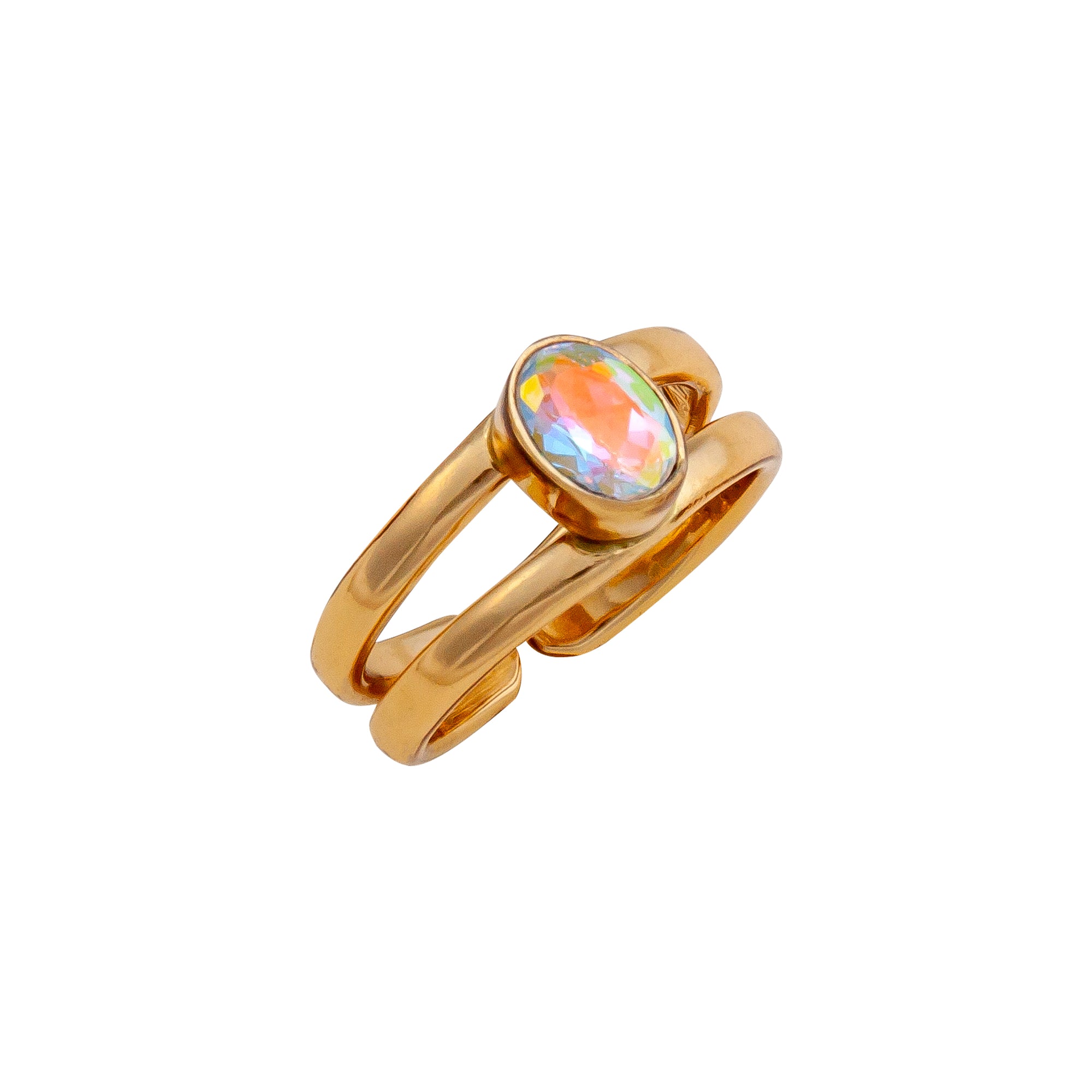 Alchemia Mercury Mist Cuff Ring | Charles Albert Jewelry