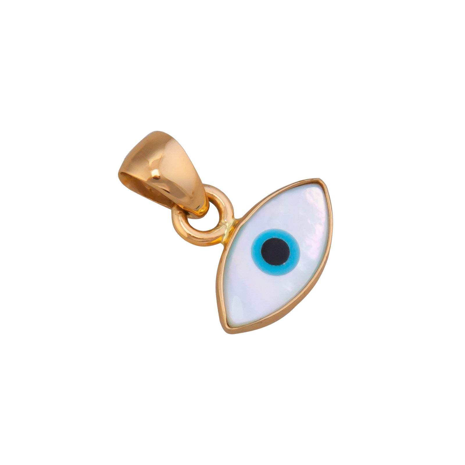 Alchemia Mother of Pearl Evil Eye Pendant | Charles Albert Jewelry