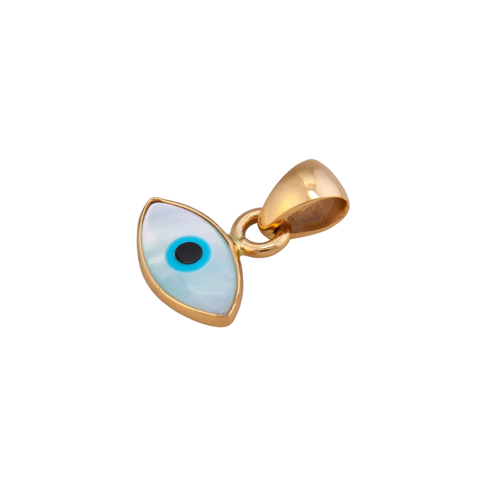 Alchemia Mother of Pearl Evil Eye Pendant | Charles Albert Jewelry