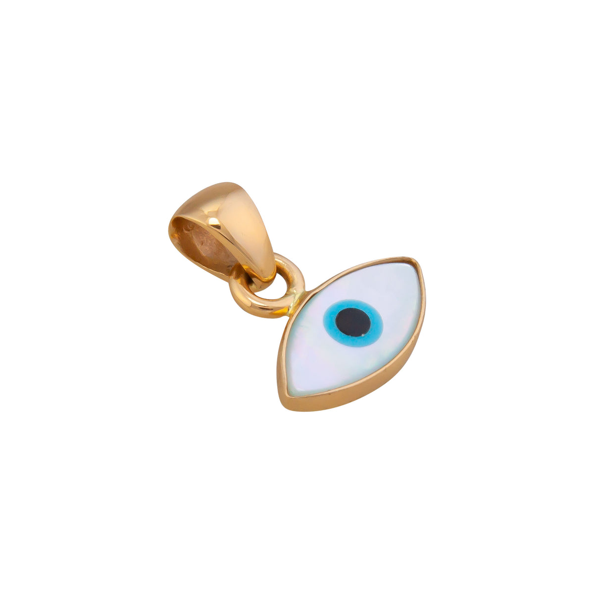 Alchemia Mother of Pearl Evil Eye Pendant | Charles Albert Jewelry
