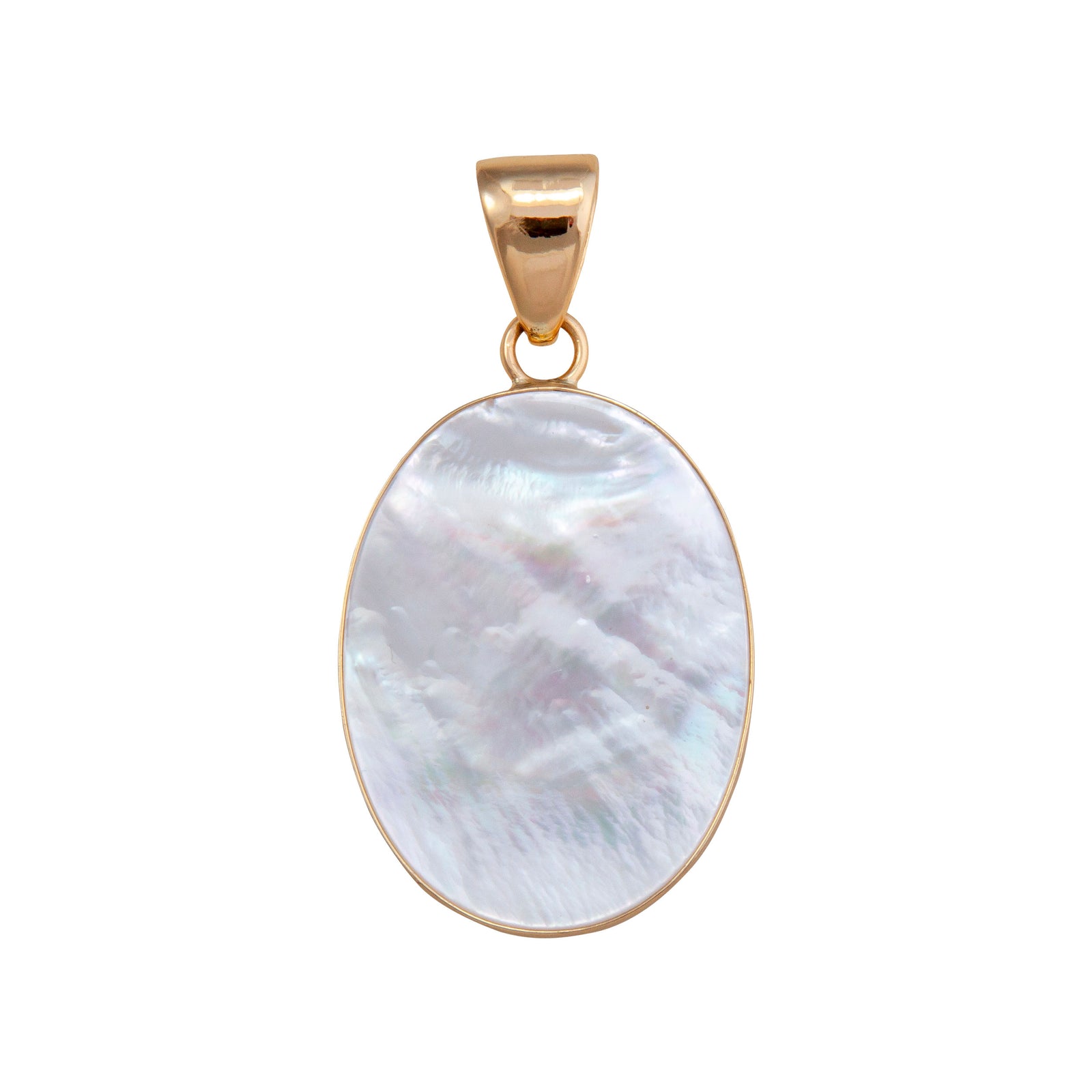 Alchemia Mother of Pearl Oval Pendant | Charles Albert Jewelry