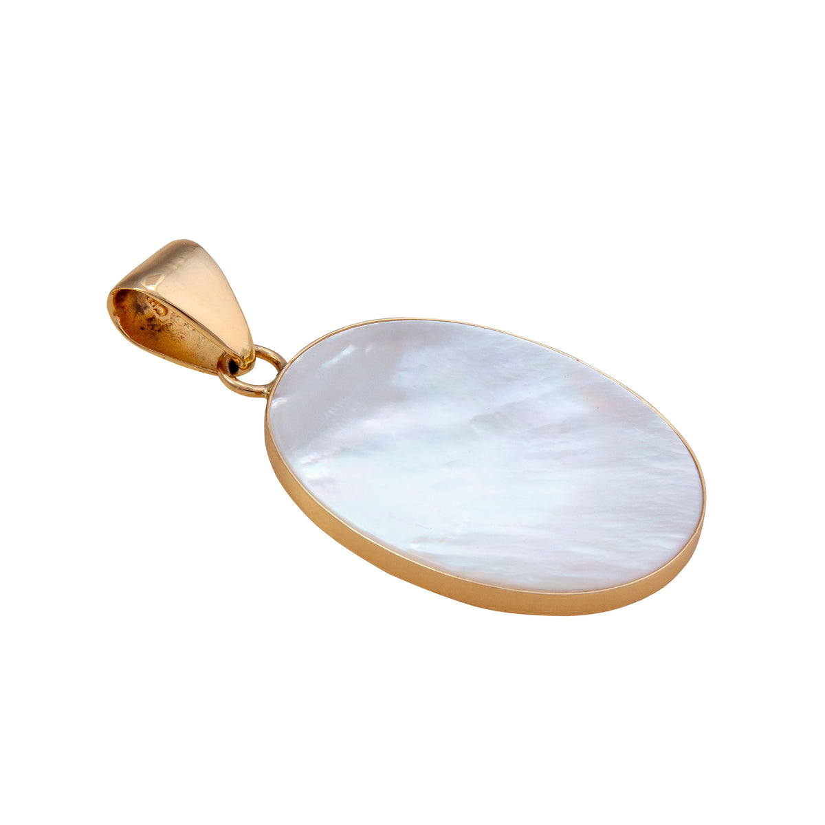 Alchemia Mother of Pearl Oval Pendant | Charles Albert Jewelry