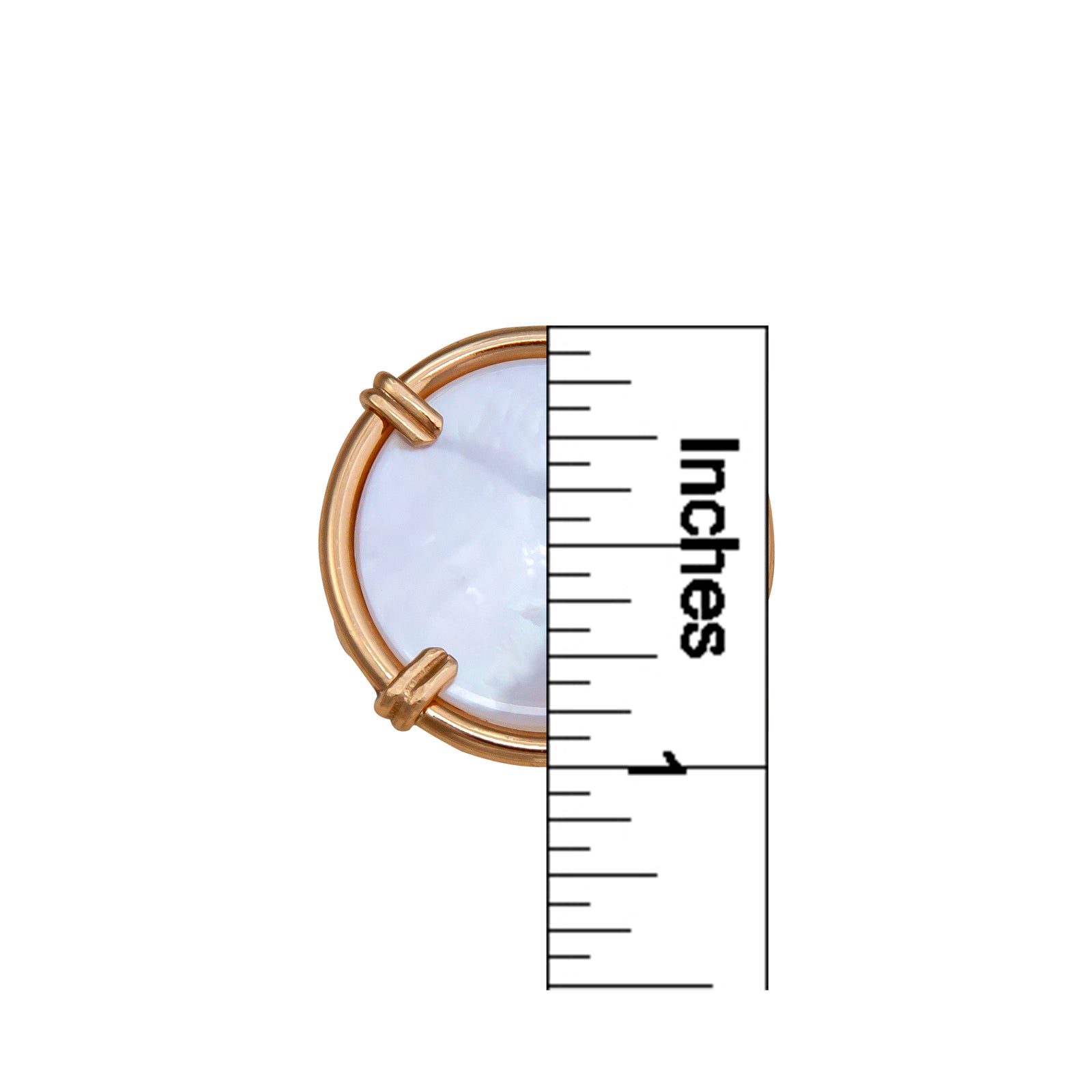 Alchemia Mother of Pearl Prong Adjustable Ring - Large | Charles Albert Jewelry