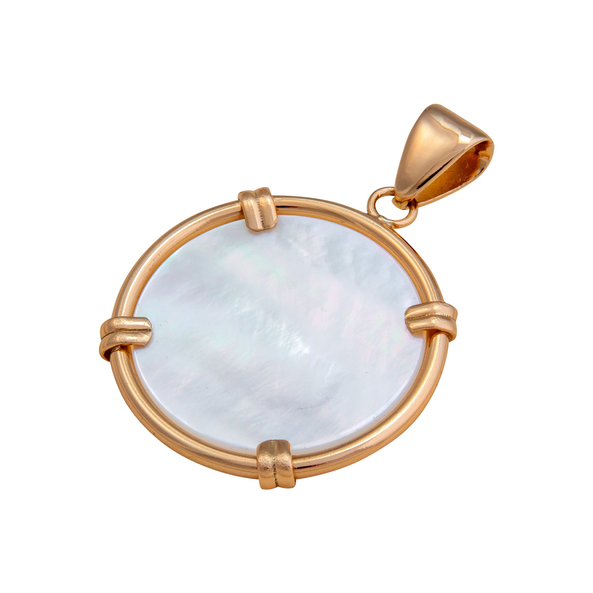 Alchemia Mother of Pearl Prong Pendant | Charles Albert Jewelry