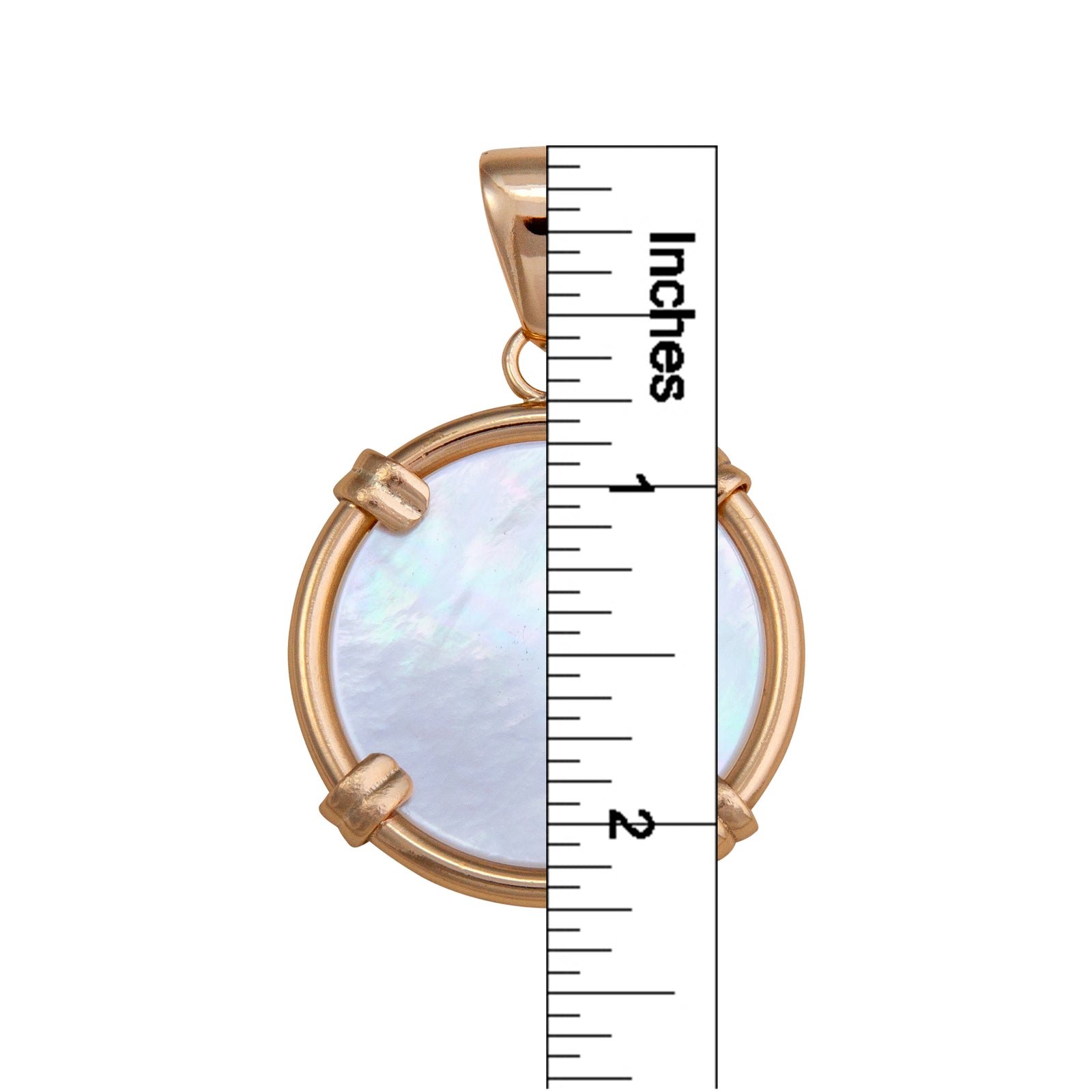 Alchemia Mother of Pearl Prong Pendant - Large | Charles Albert Jewelry