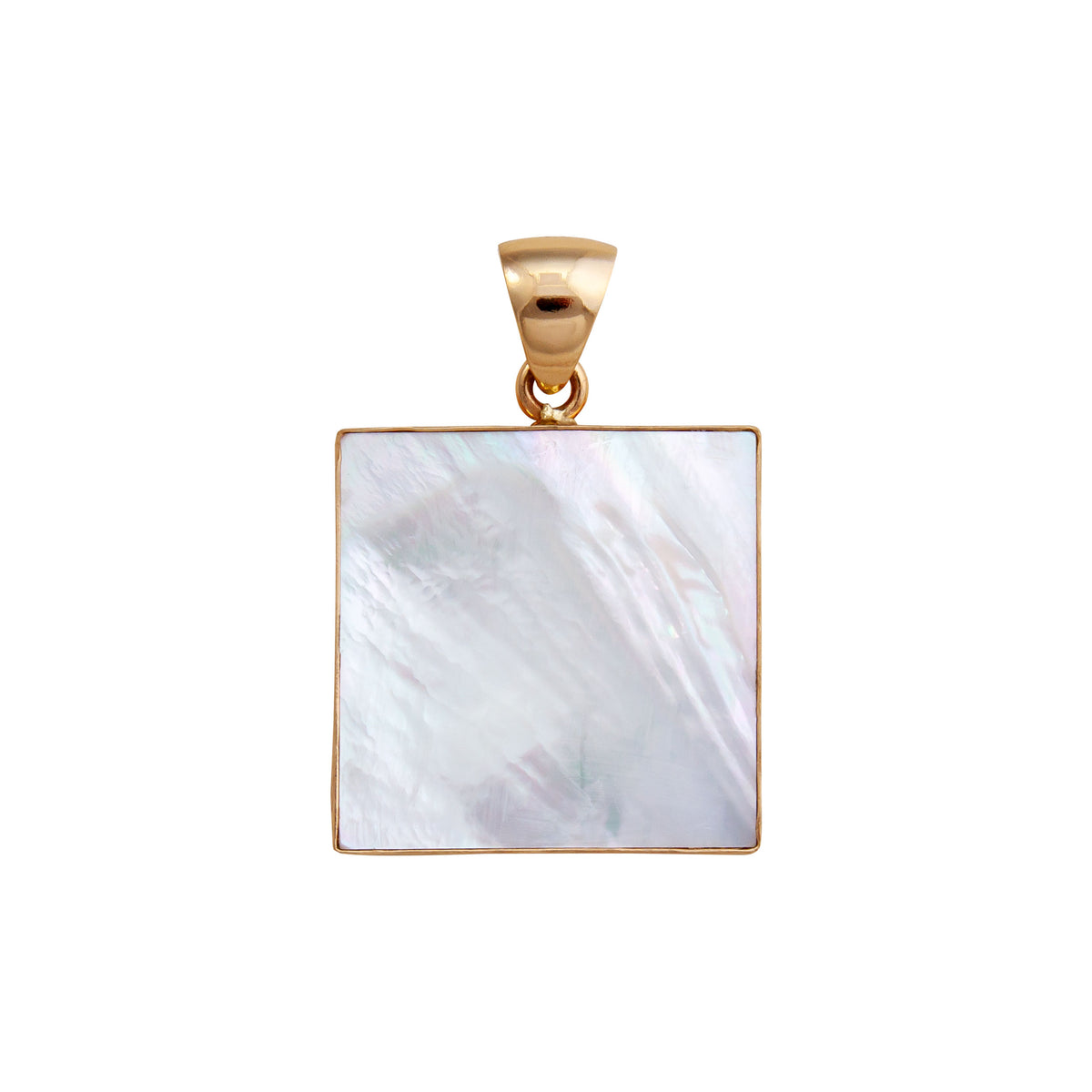 Alchemia Mother of Pearl Square Pendant | Charles Albert Jewelry