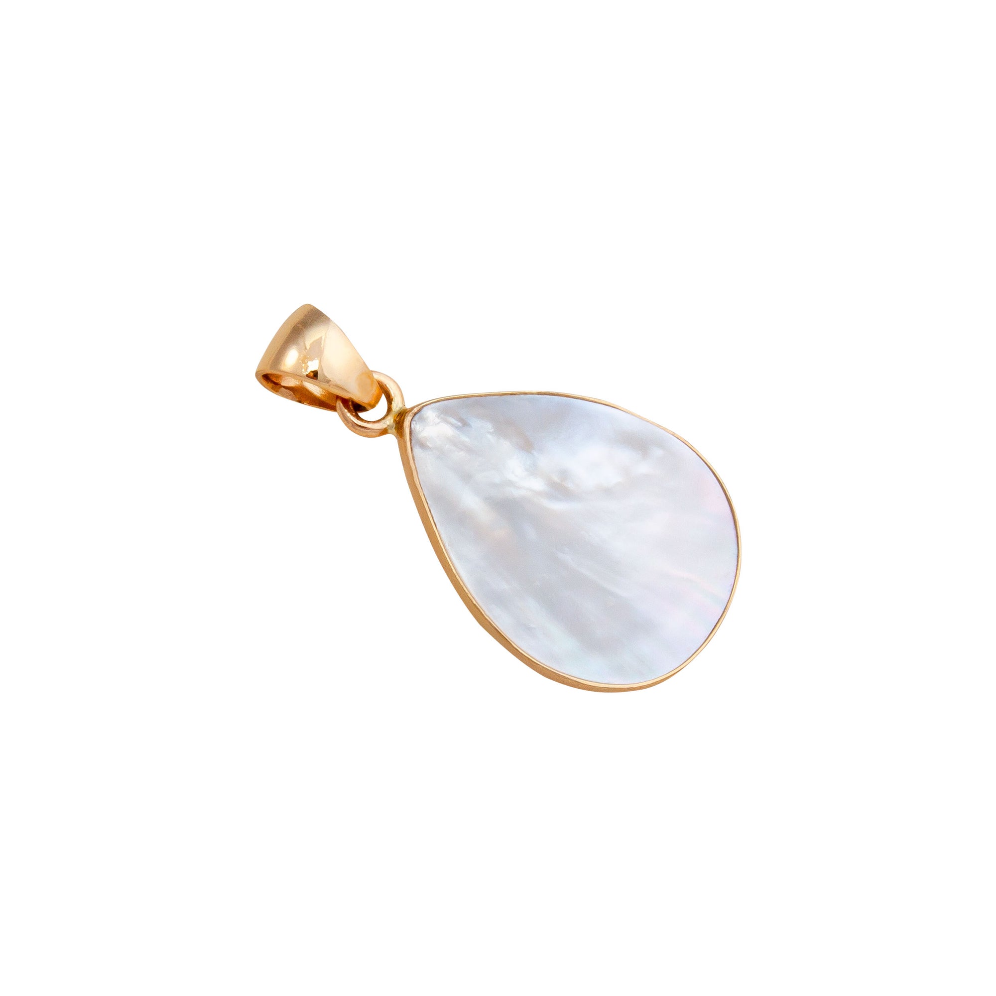 Alchemia Mother of Pearl Teardrop Pendant | Charles Albert Jewelry