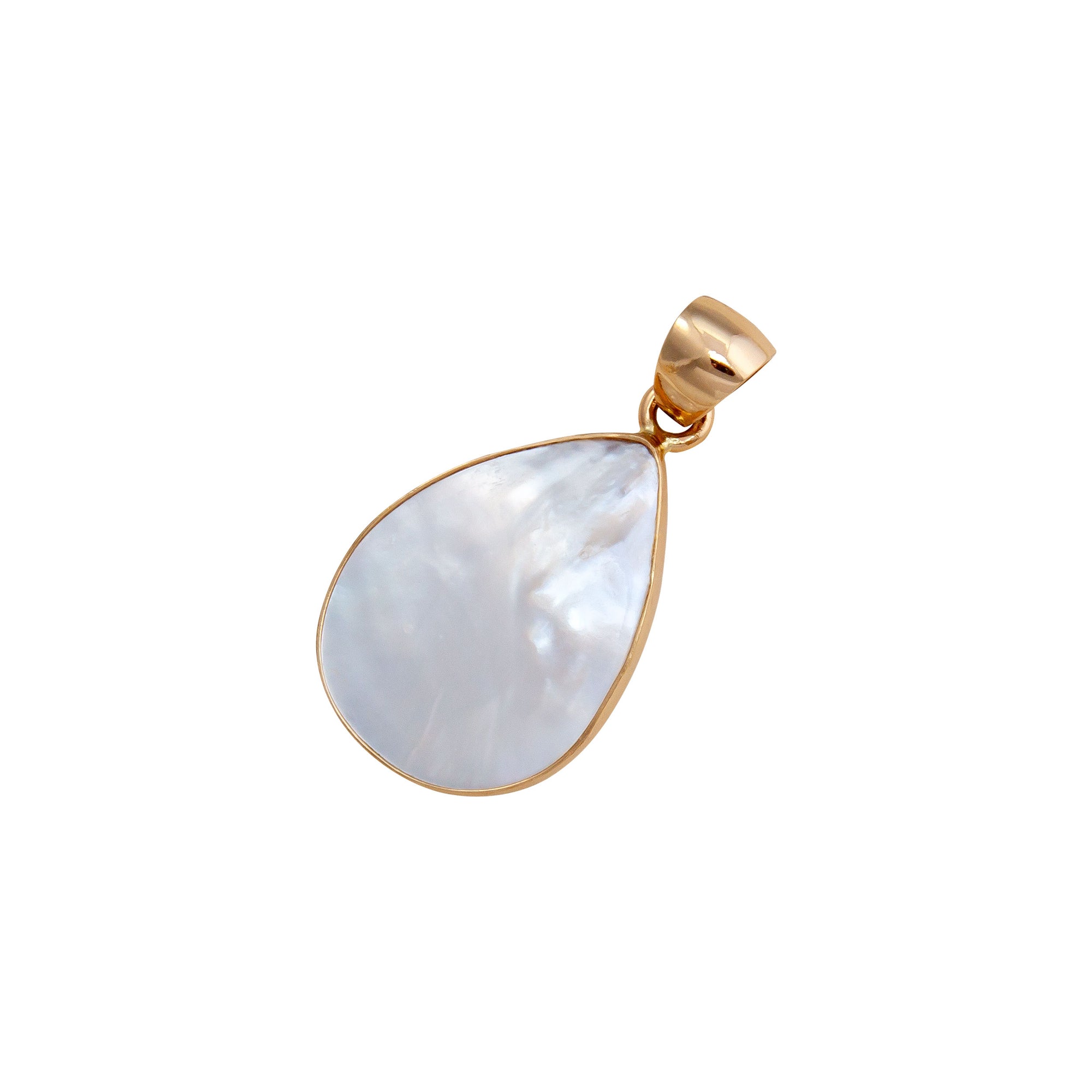 Alchemia Mother of Pearl Teardrop Pendant | Charles Albert Jewelry