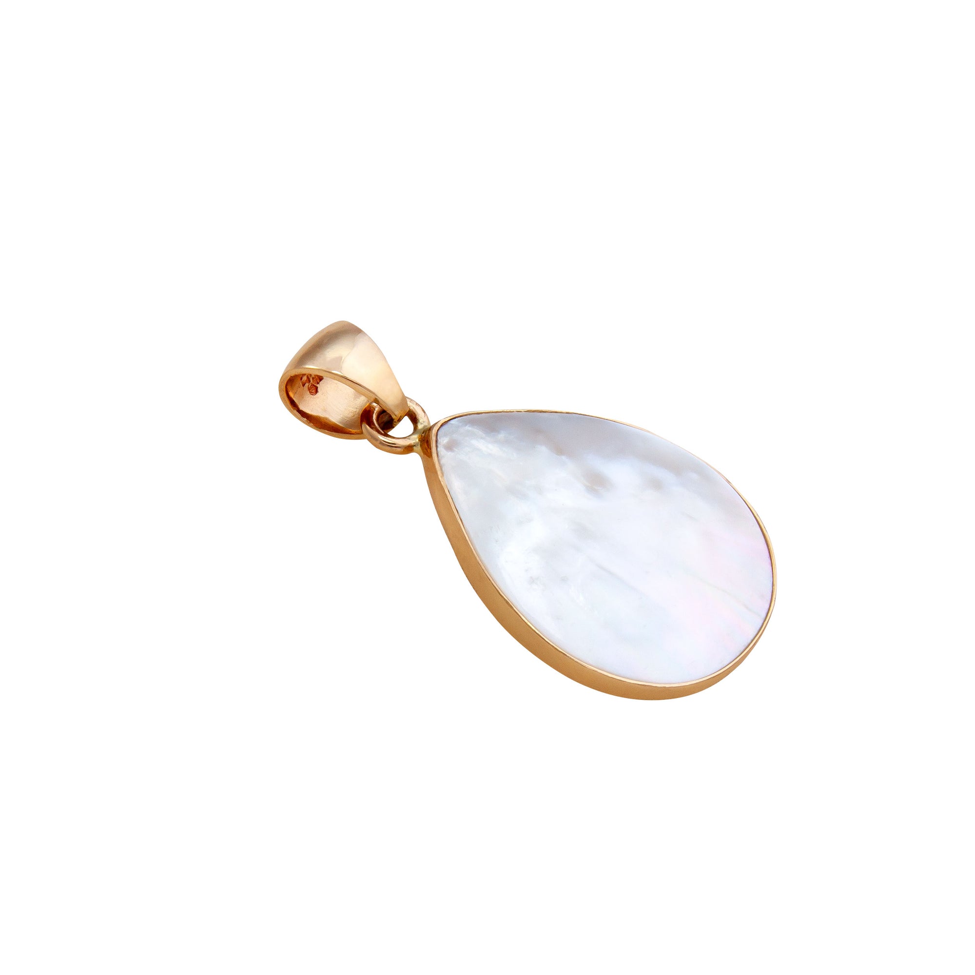 Alchemia Mother of Pearl Teardrop Pendant | Charles Albert Jewelry