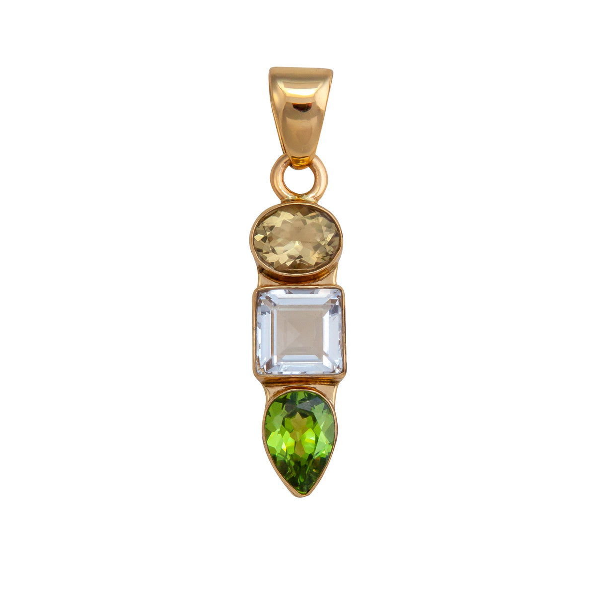 Alchemia Multi-Gemstone Pendant | Charles Albert Jewelry