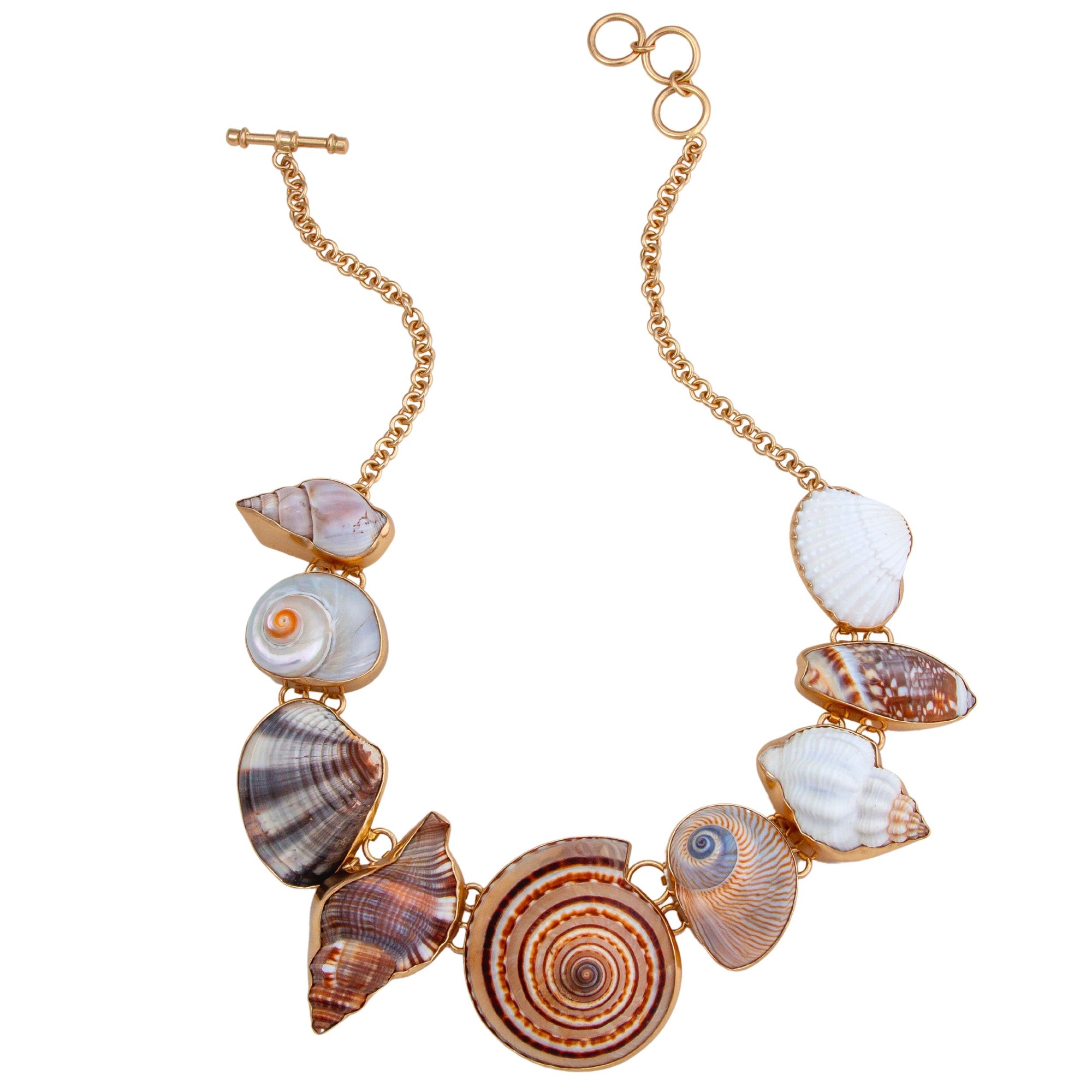 Alchemia Multi-Shell Necklace | Charles Albert Jewelry