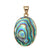 Alchemia Natural Abalone Pendant - Front View | Charles Albert Jewelry